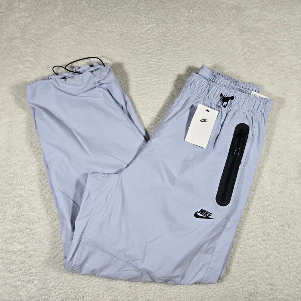 Nike Sportswear Tech Woven Oversized Pants Ghost HM7158-057 Mens Medium